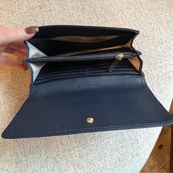 Michael Kors Navy Blue Wallet - Picture 3 of 6